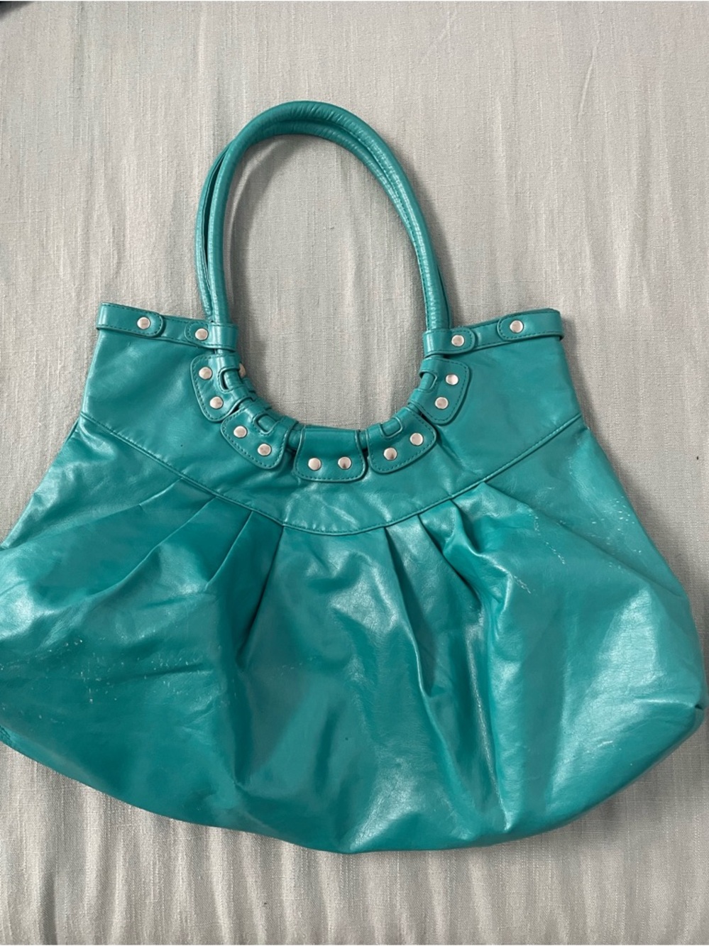 Faux leather bag